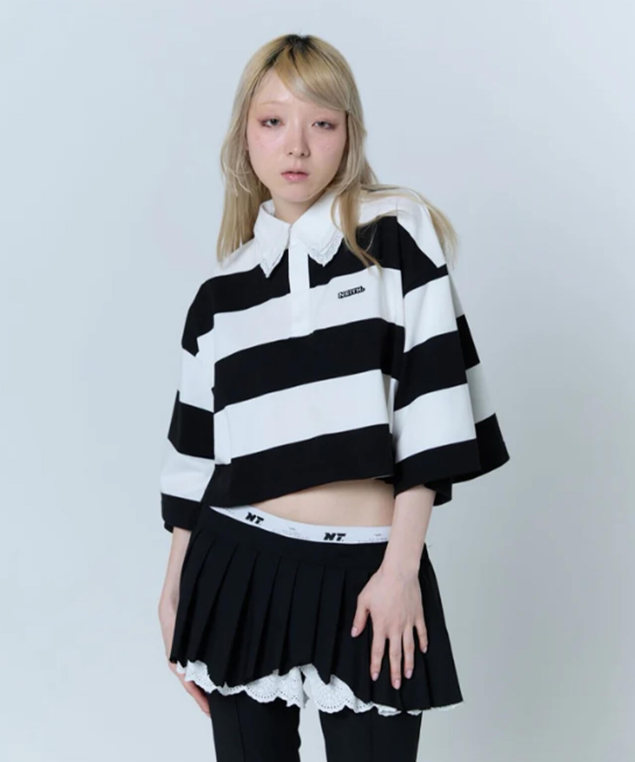 neith./ネイス/Double Collar Rugger Shirt