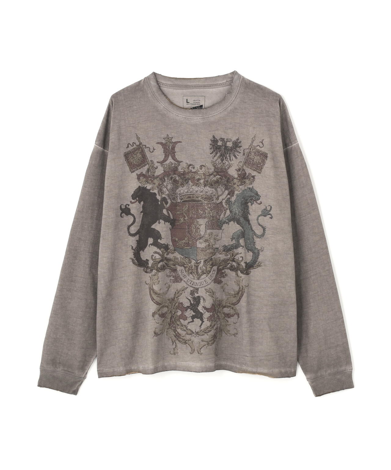 DankeSchon/ダンケシェーン/SPRAYBURN L/S TEE EMBLEM | L.H.P