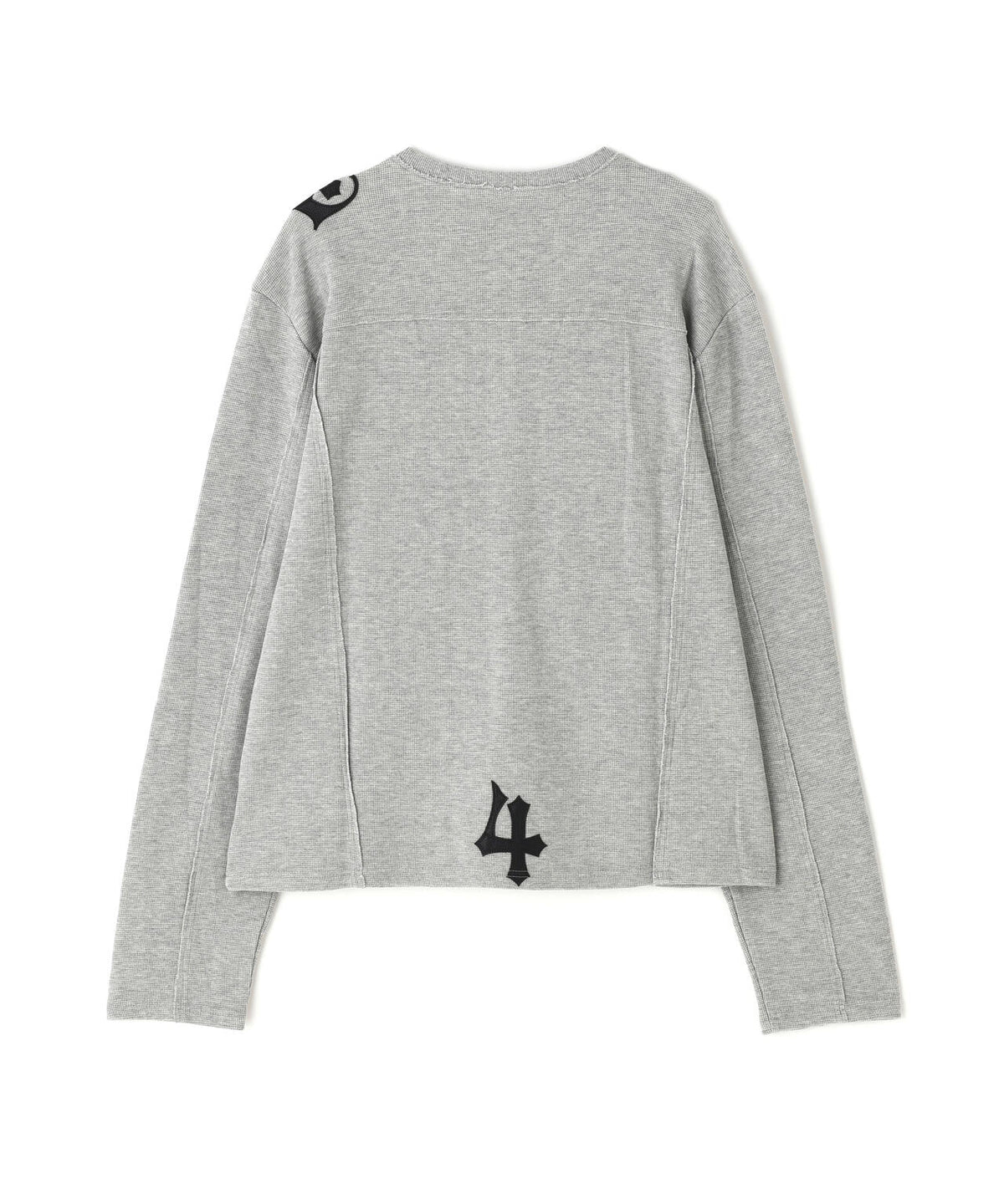 DND4DES/ディーエヌディーフォーデス/Henley Patch L/S Tee