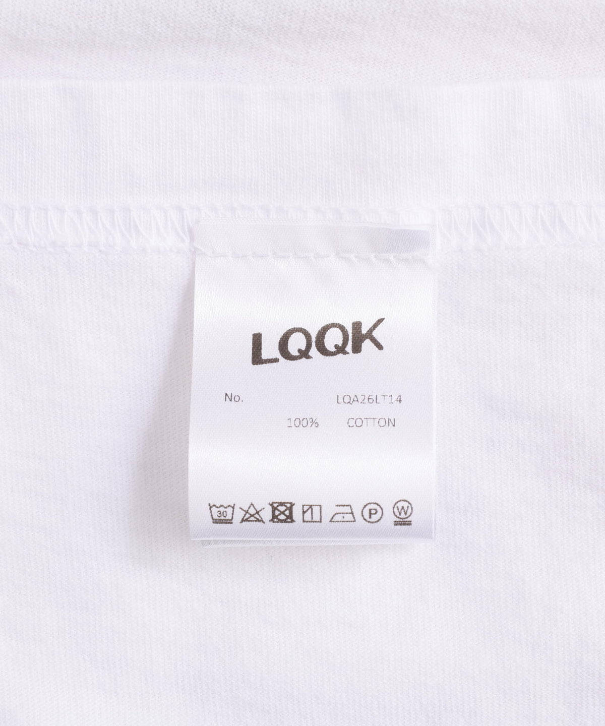 LQQK STUDIO/ルックスタジオ/NOISE CONTROL L/S TEE