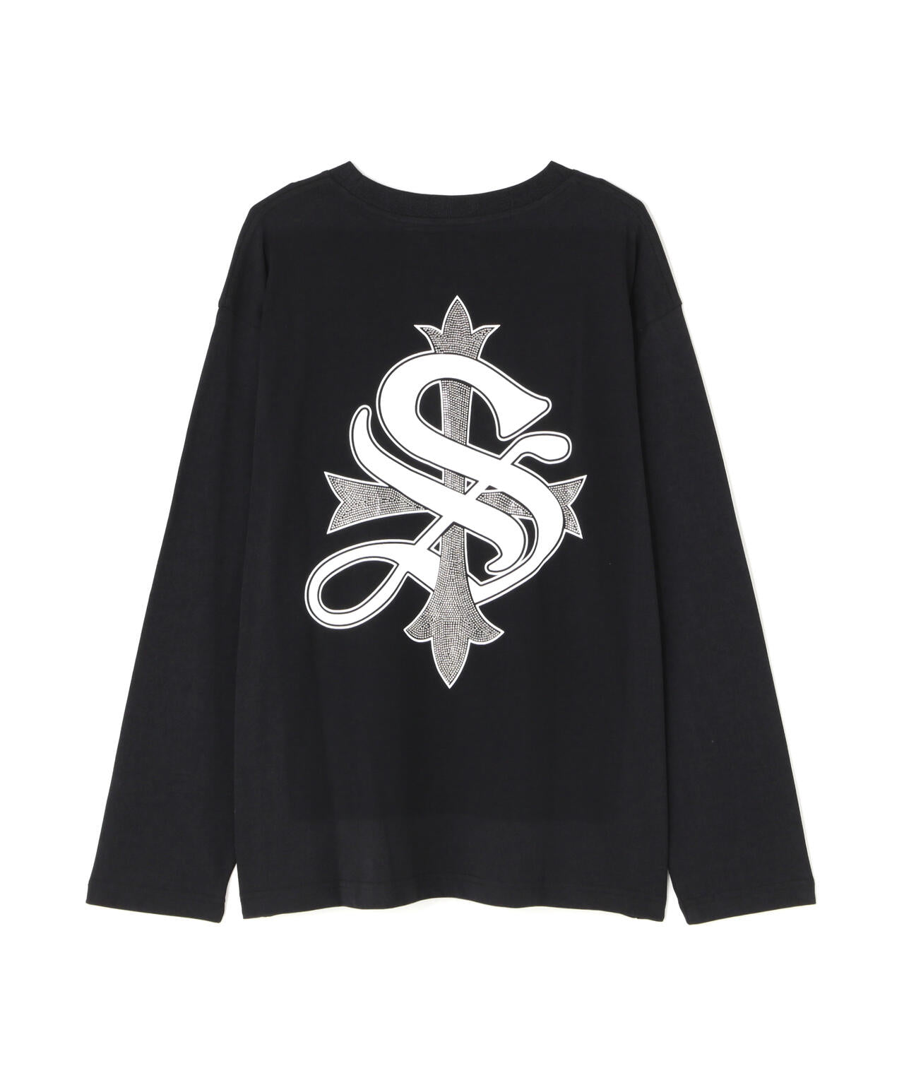SUPPLIER/サプライヤー/Cross Rhinestone Long Sleeve Tee | L.H.P