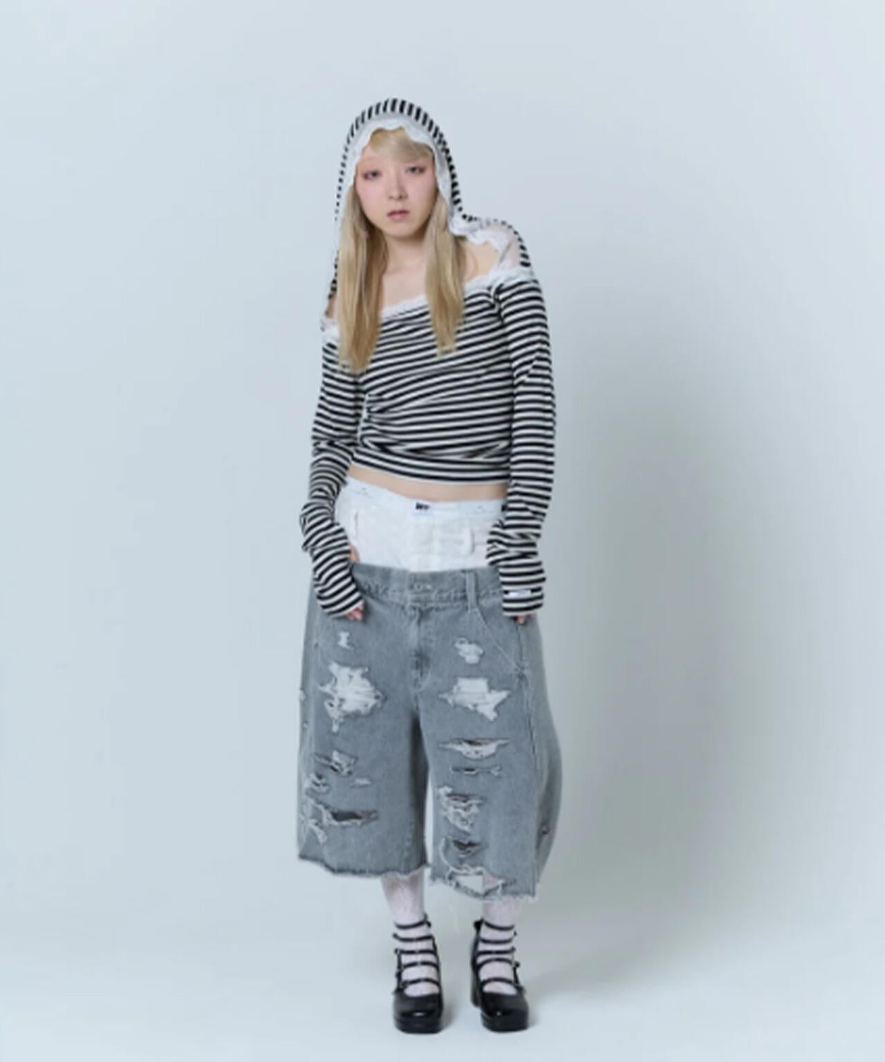 neith./ネイス/Veil Border Tops | L.H.P（エルエイチピー） ｜【公式