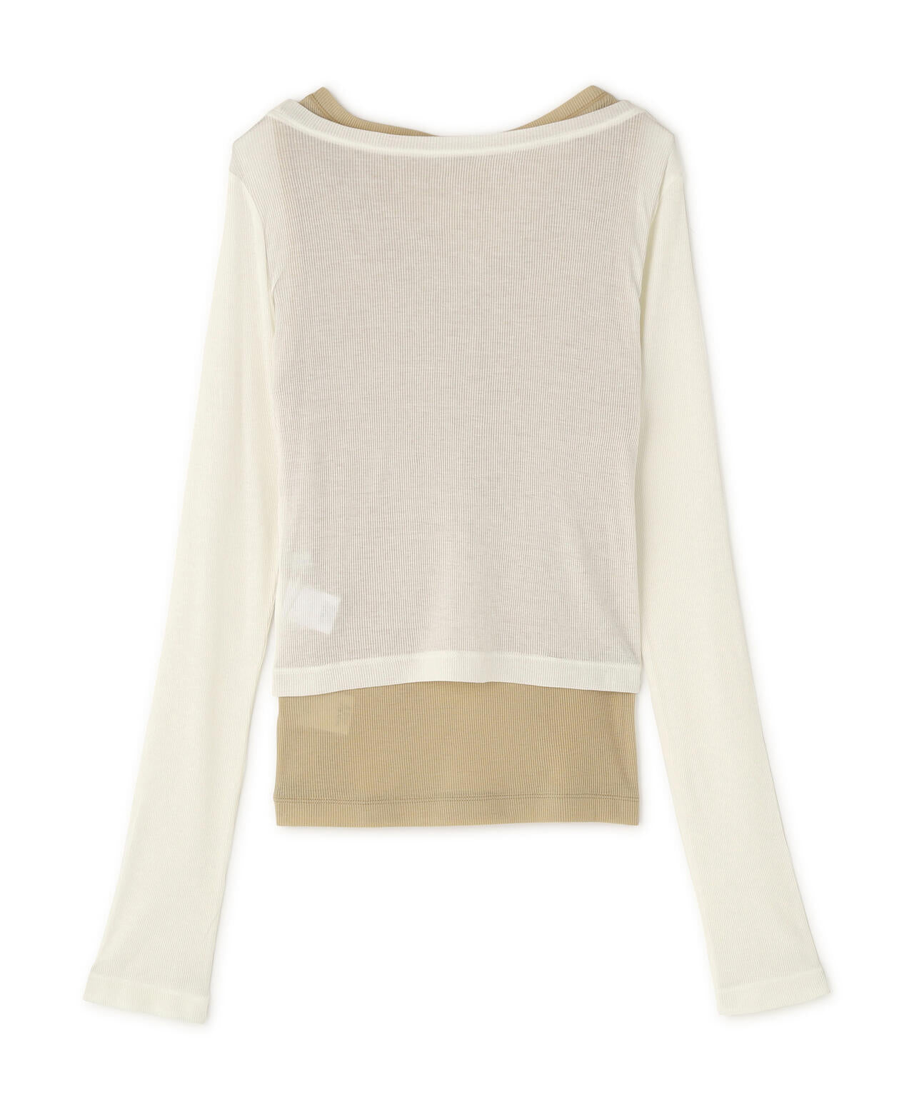 CLANE/クラネ/CURVED NECK LAYERED SET | L.H.P（エルエイチピー