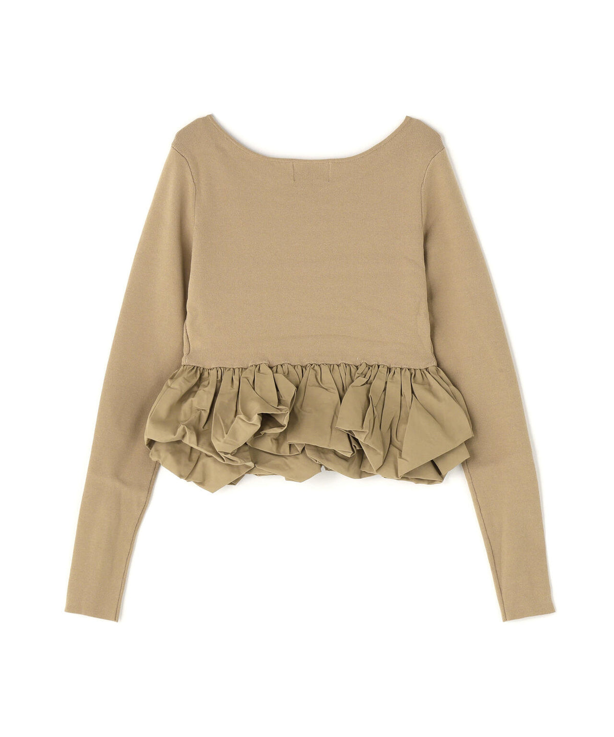 CLANE/クラネ/W BALLOON SHORT KNIT TOPS
