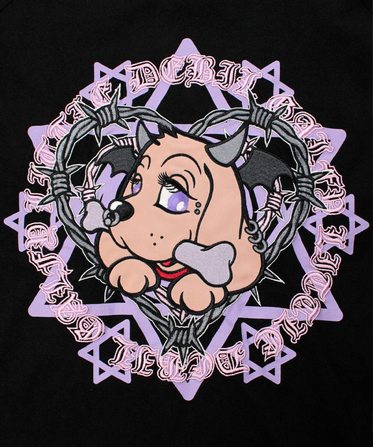 GALFY/ガルフィー/×松本いちか 小悪魔犬萌え袖ロンTEE