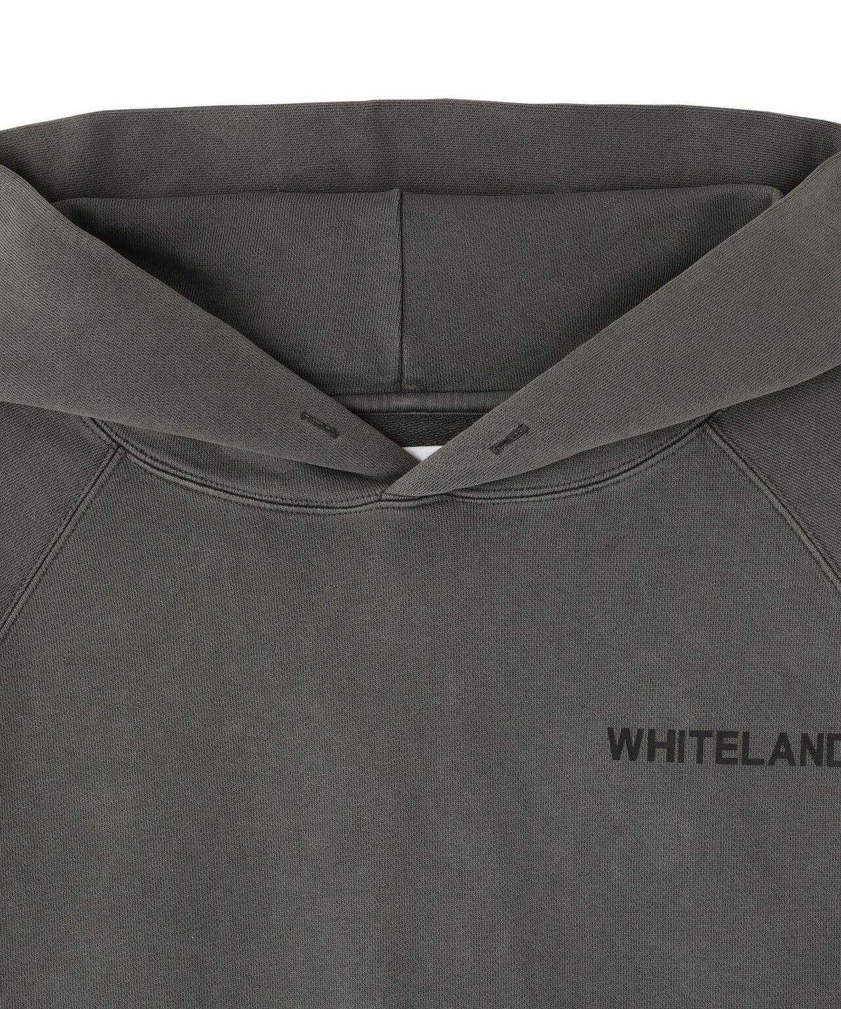 【WEB&DEPOT限定】WHITELAND/ホワイトランド/LOGO PIGMENT SWEAT HOODIE