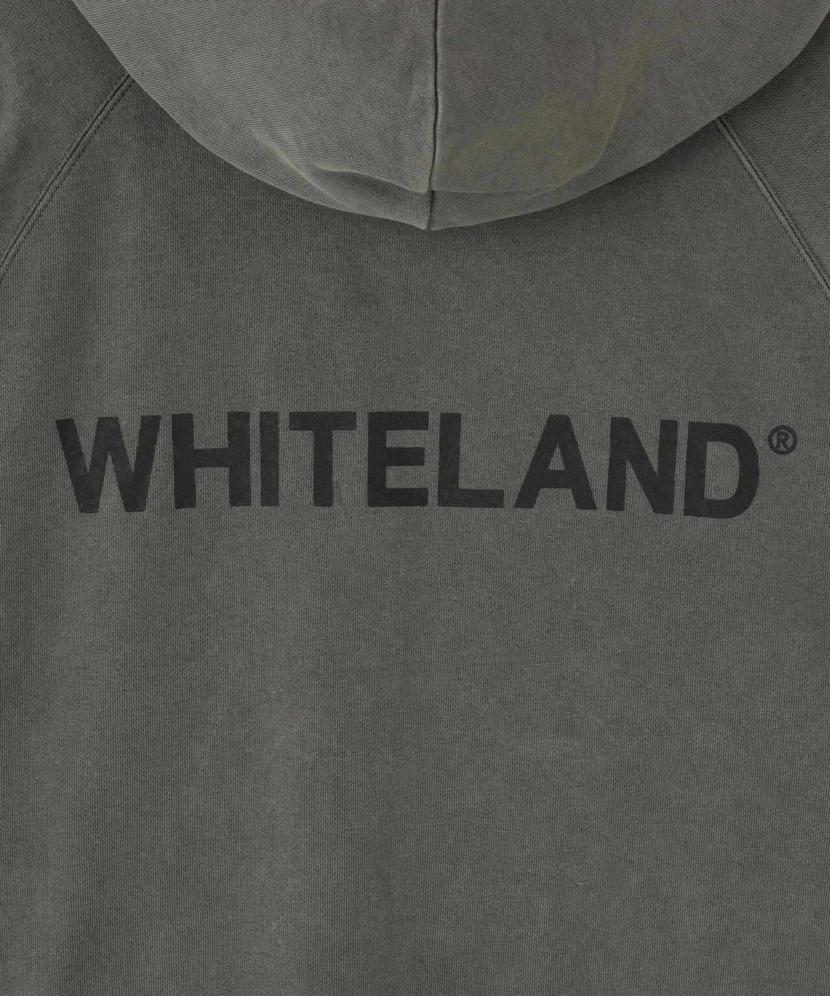 【WEB&DEPOT限定】WHITELAND/ホワイトランド/LOGO PIGMENT SWEAT HOODIE