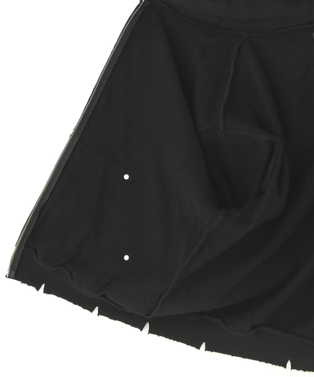 DankeSchon/ダンケシェーン/RUBBER SWEAT FUR ZIP HOODIE