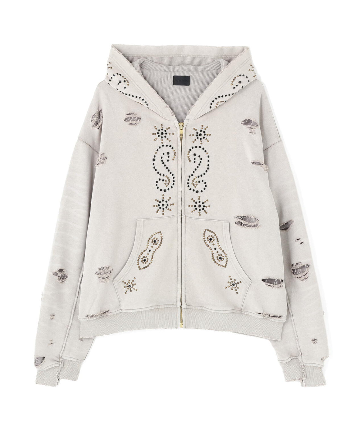 【WEB&DEPOT限定】DankeSchon/ダンケシェーン/SULFER CHEMICAL SWEAT ZIP HOODIE