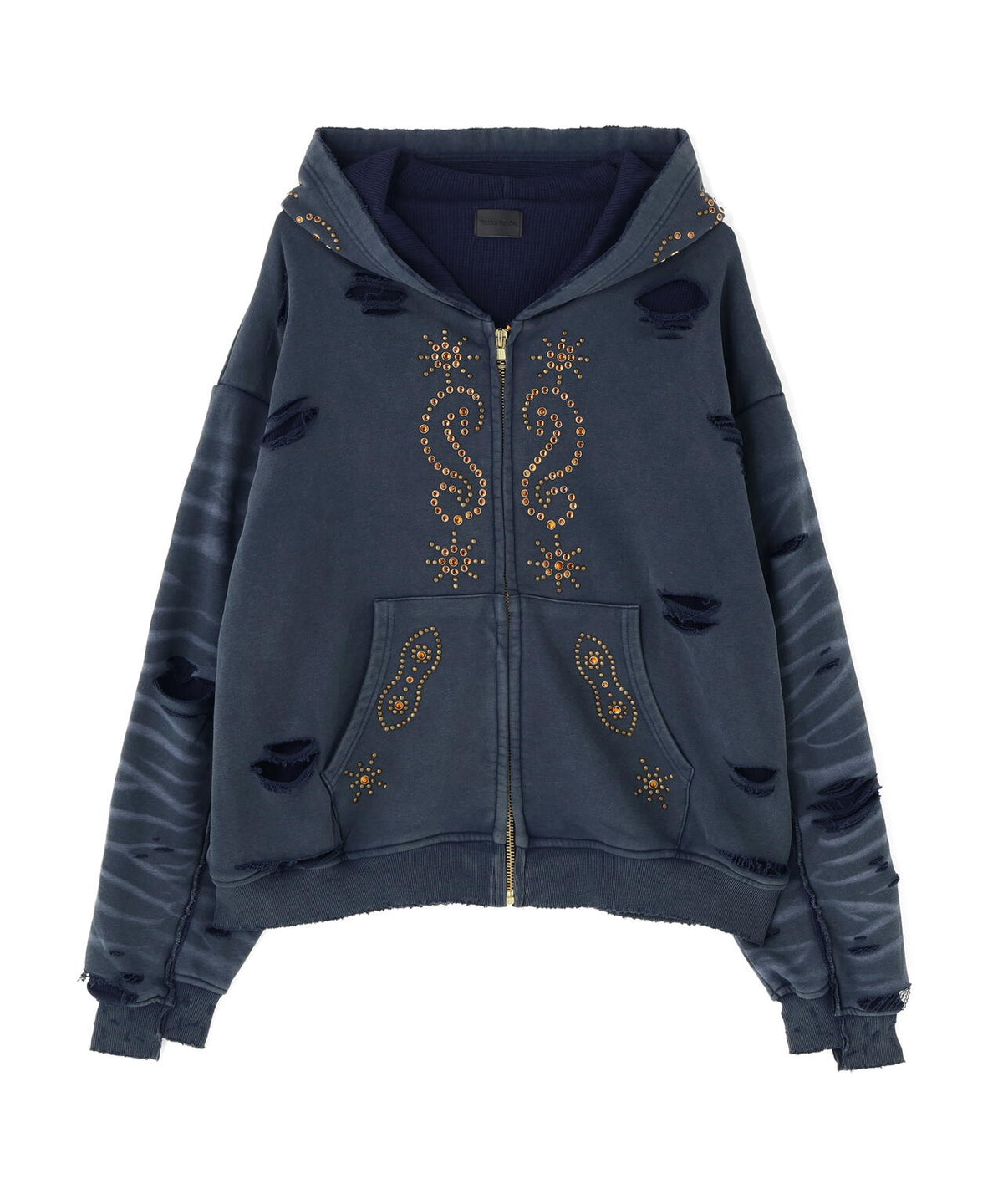 【WEB&DEPOT限定】DankeSchon/ダンケシェーン/SULFER CHEMICAL SWEAT ZIP HOODIE