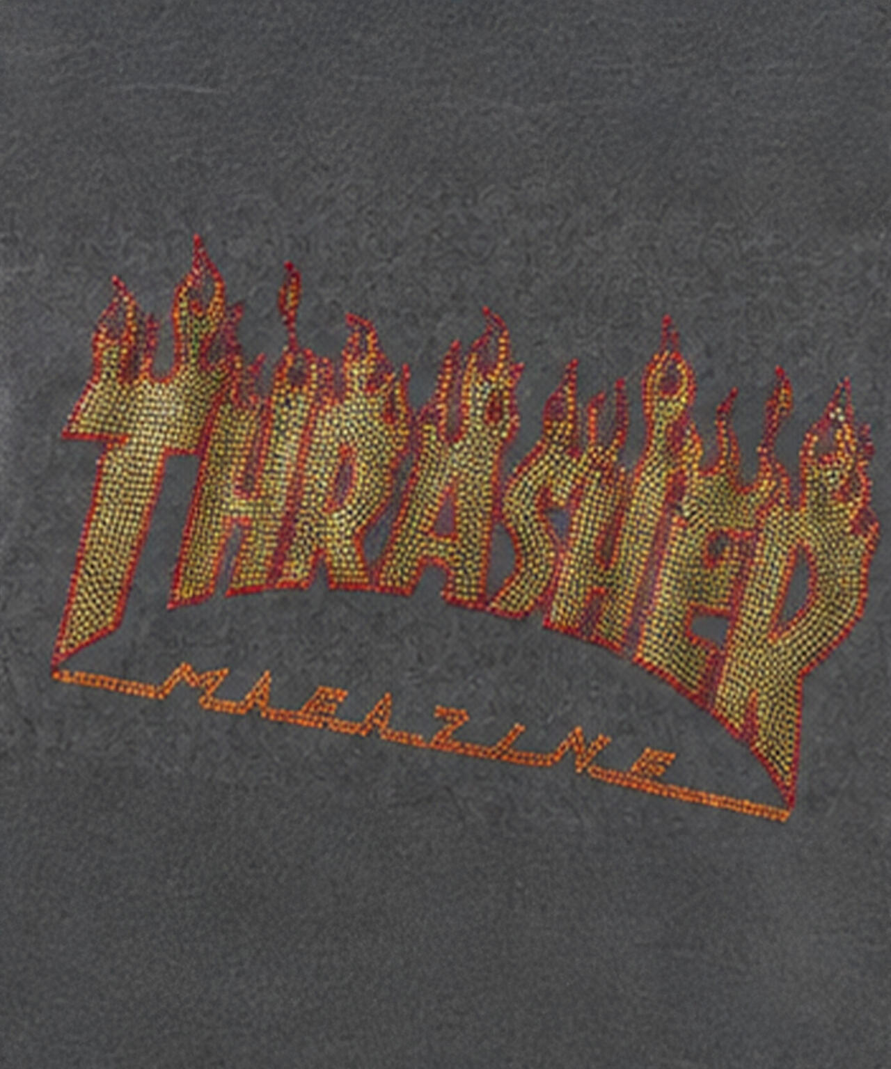 Thrasher/スラッシャー/【LHP別注】RHINESTONE HOODIE/ラインストーンフーディー