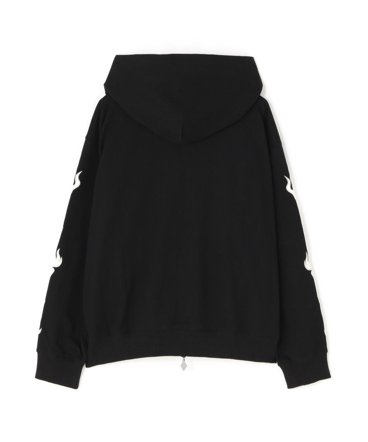 SUPPLIER/サプライヤー/Fire Bones Leather Patch Zip Hoodie