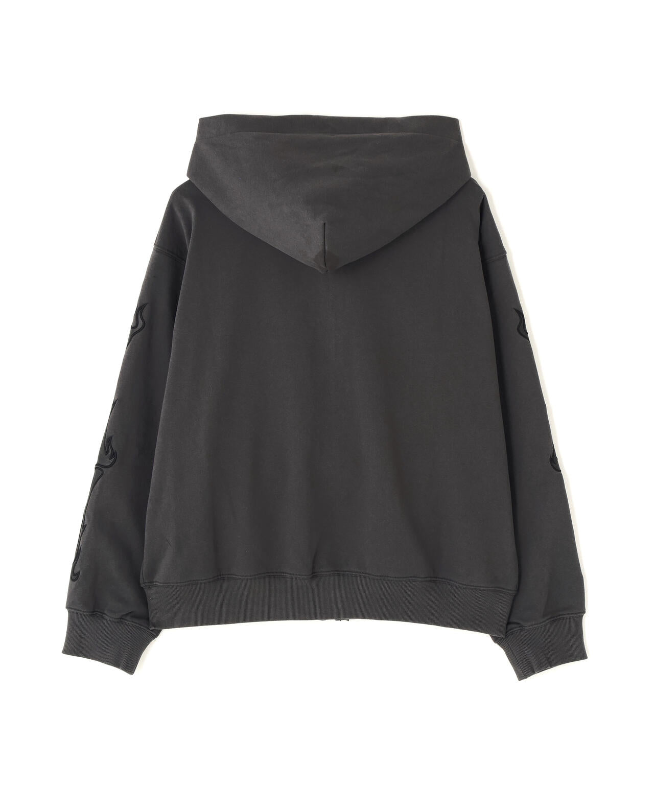SUPPLIER/サプライヤー/Fire Bones Leather Patch Zip Hoodie | L.H.P