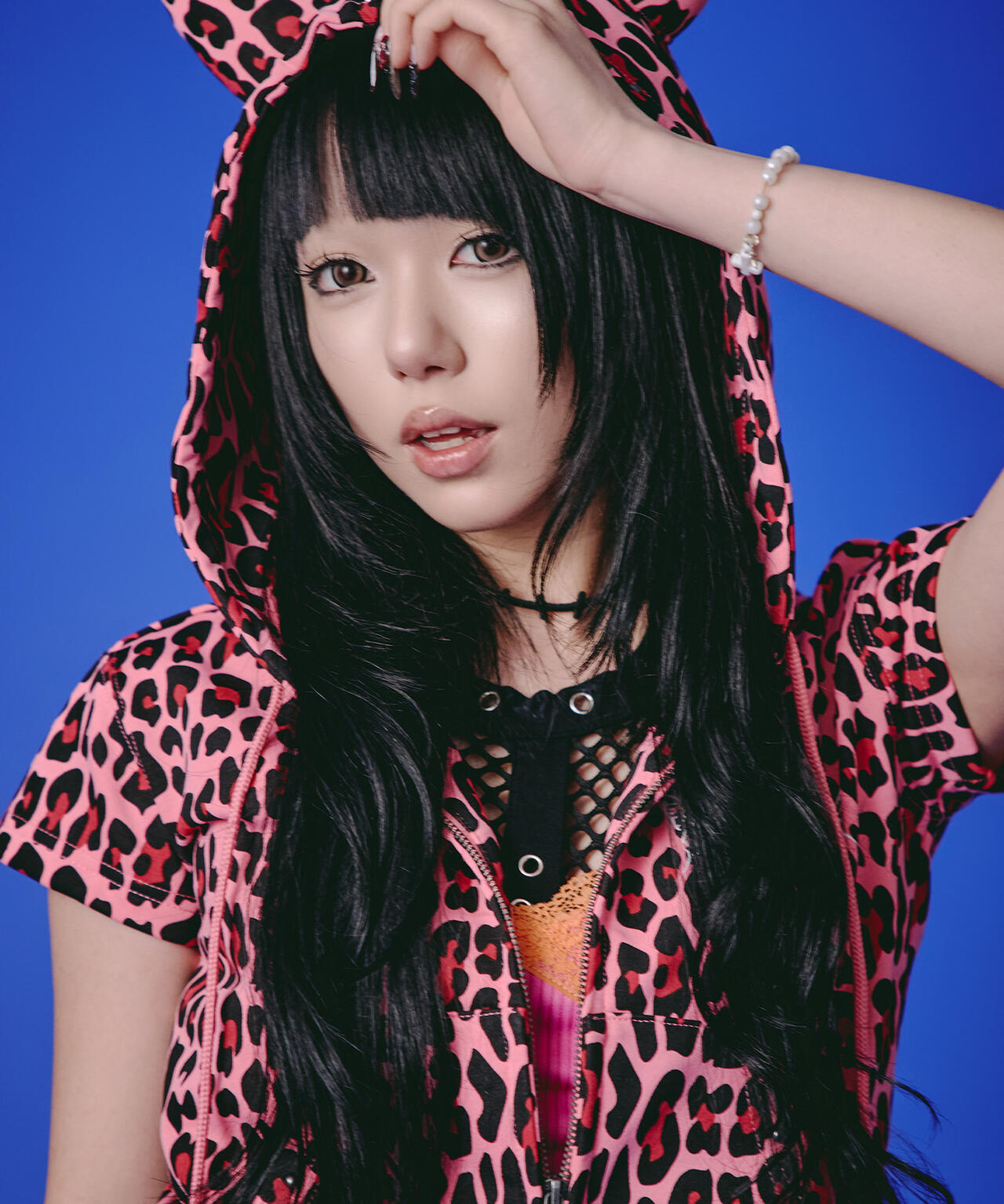 GALFY/ガルフィー/【LHP EXCLUSIVE】地雷ギャル フード半袖パーカー