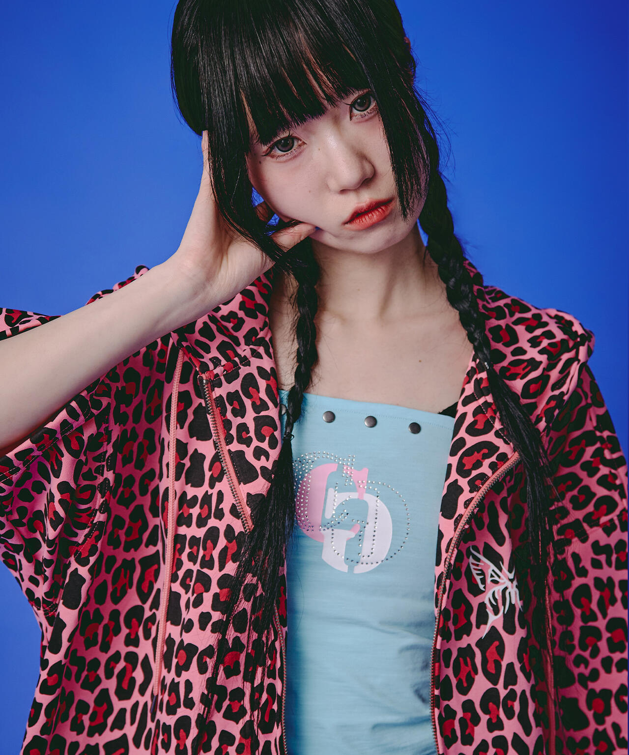 GALFY/ガルフィー/【LHP EXCLUSIVE】地雷ギャル フード半袖パーカー