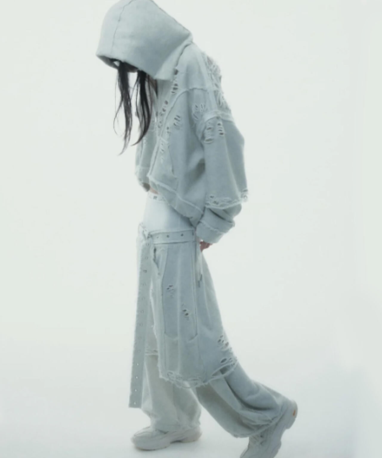 neith./ネイス/Destroyed Crush Hoodie | L.H.P（エルエイチピー