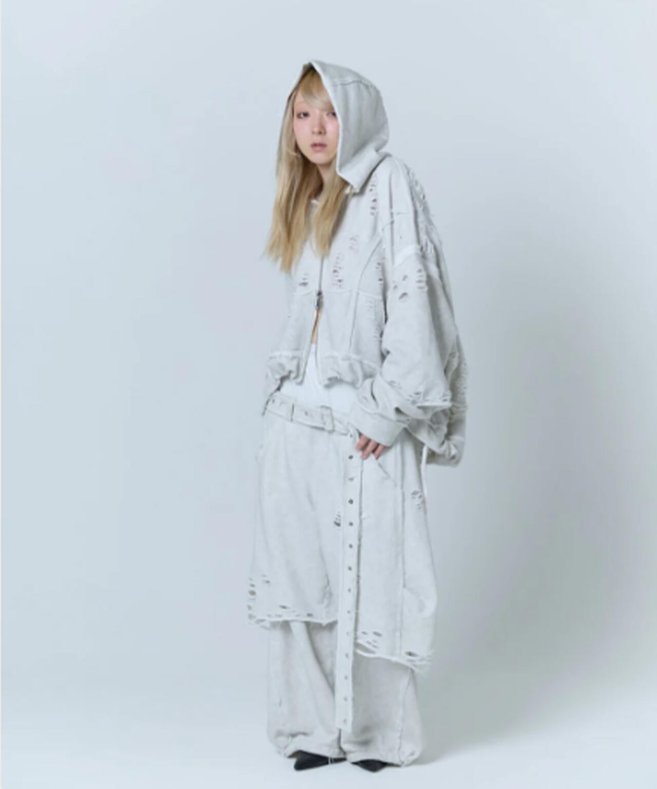 neith./ネイス/Destroyed Crush Hoodie | L.H.P（エルエイチピー