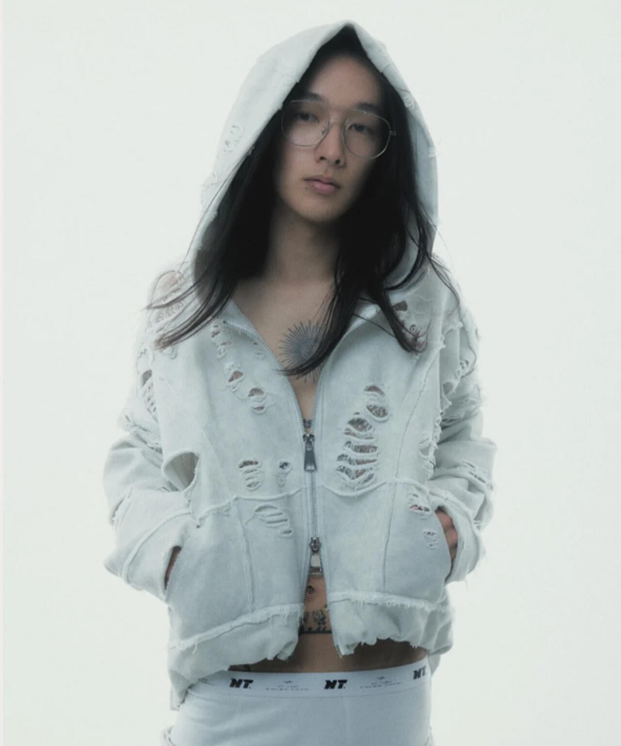 neith./ネイス/Destroyed Crush Hoodie | L.H.P（エルエイチピー