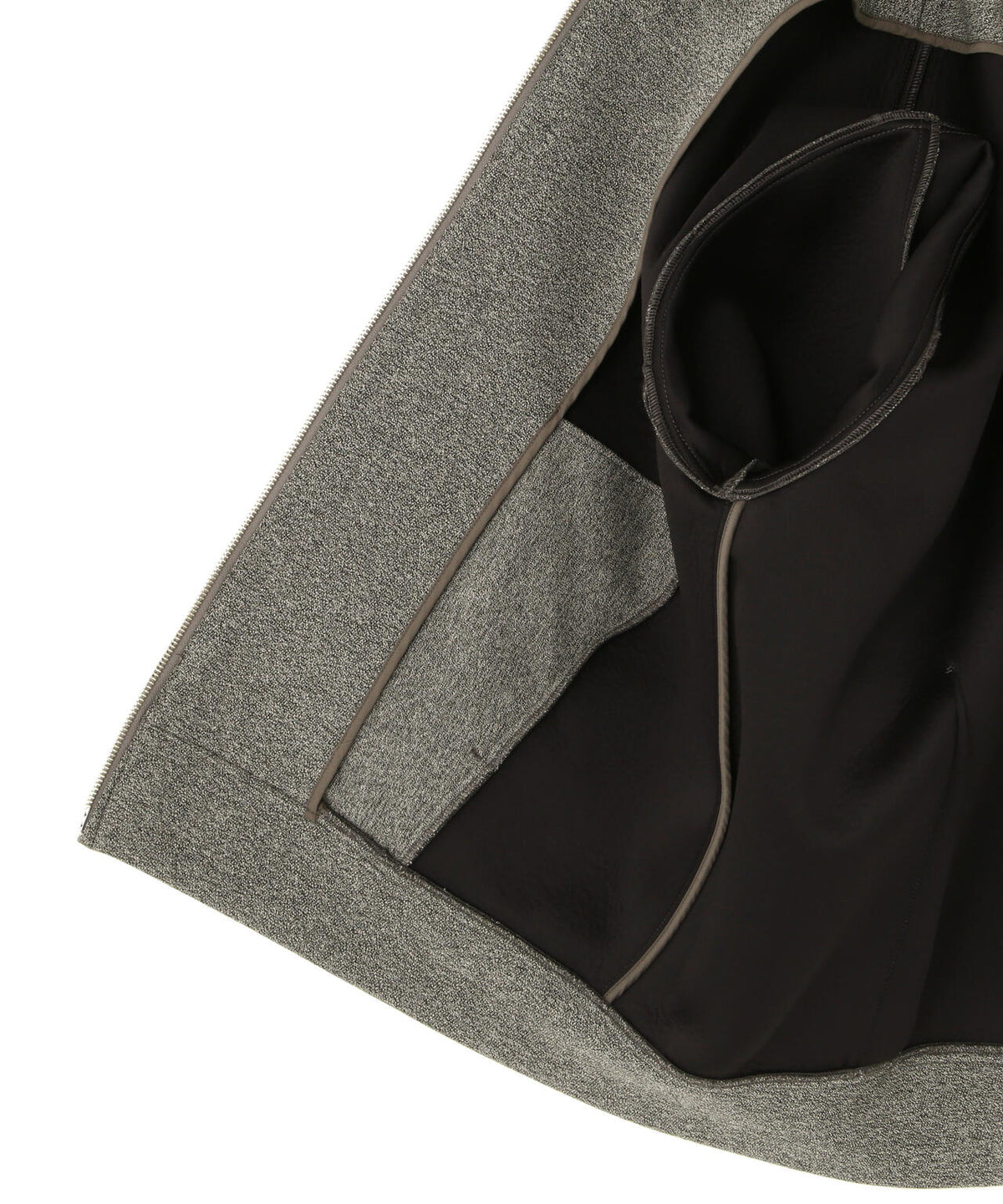 CLANE/クラネ/CONSTRUCTIVE BONDING HOODIE
