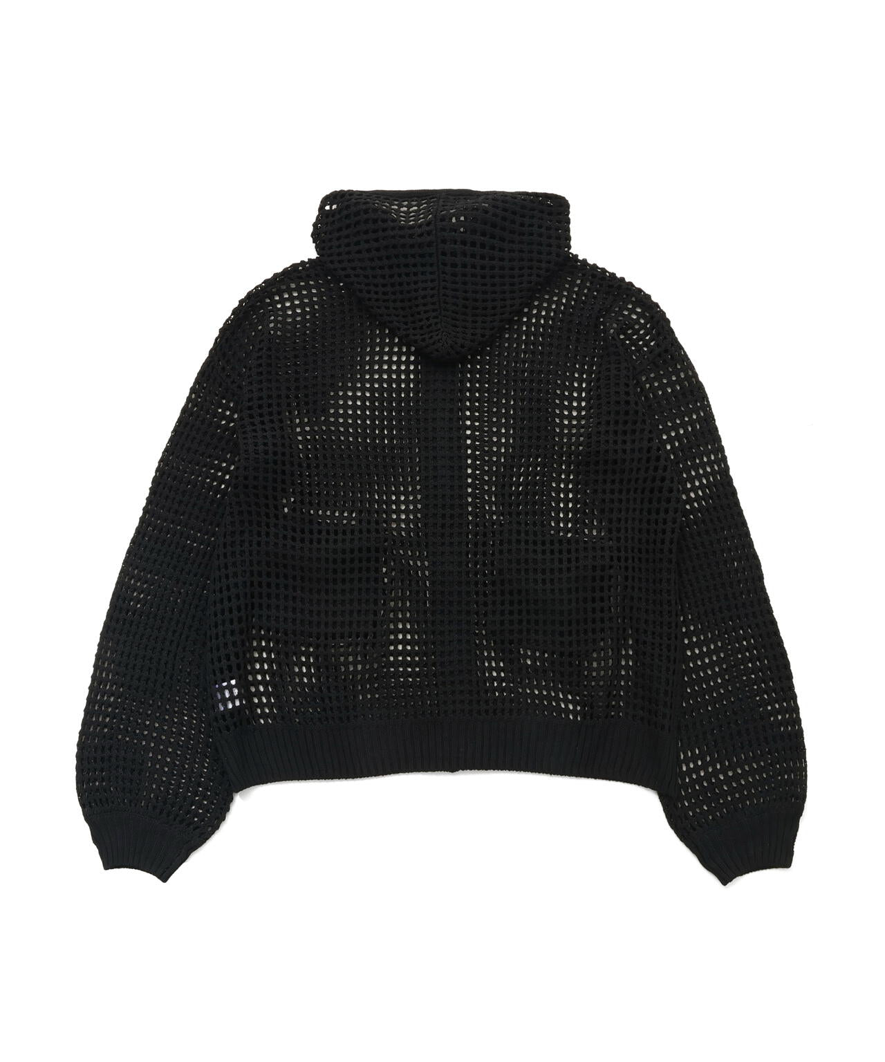 トップス GIBOUS LOGO SNAKE CROSS PARKER BLACK gibous/ギボス/Cross Snake Mesh Parker | L.H.P（エルエイチピー