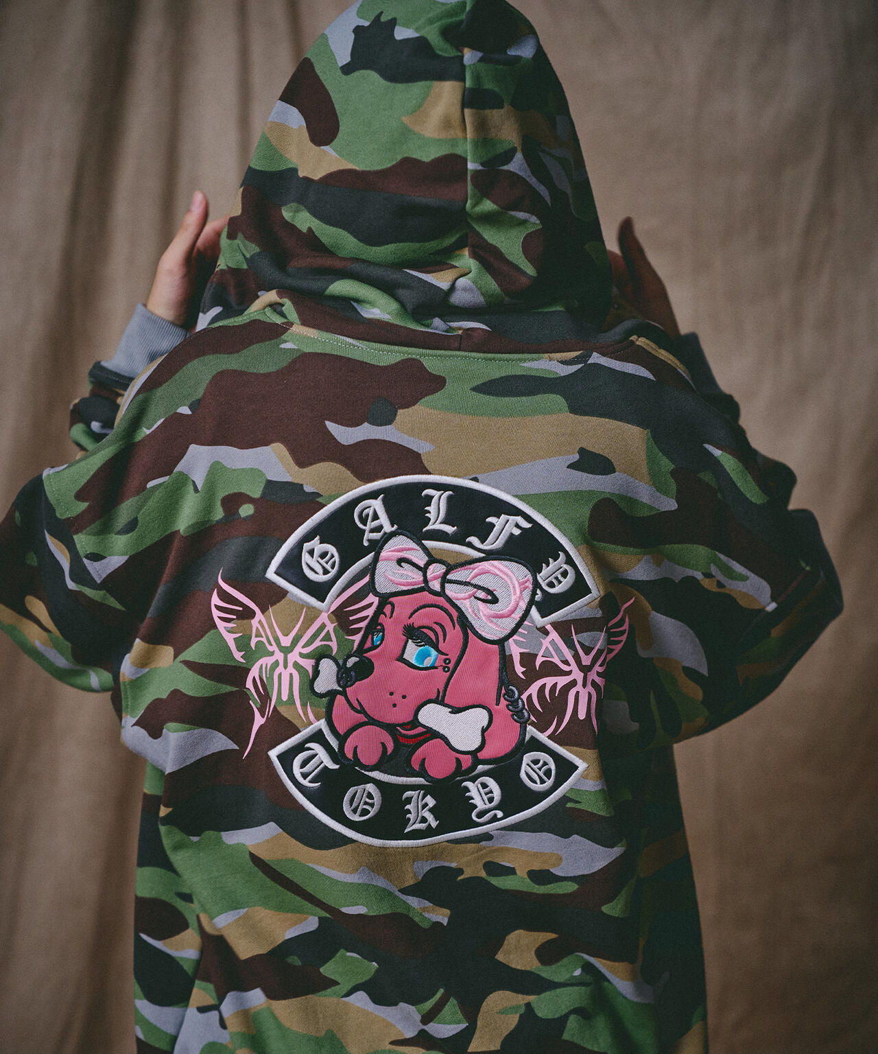 永露元稀 ファンクラブ パーカー CANDYGALFY/キャンディーガルフィー/【LHP EXCLUSIVE】地雷ギャルZIP