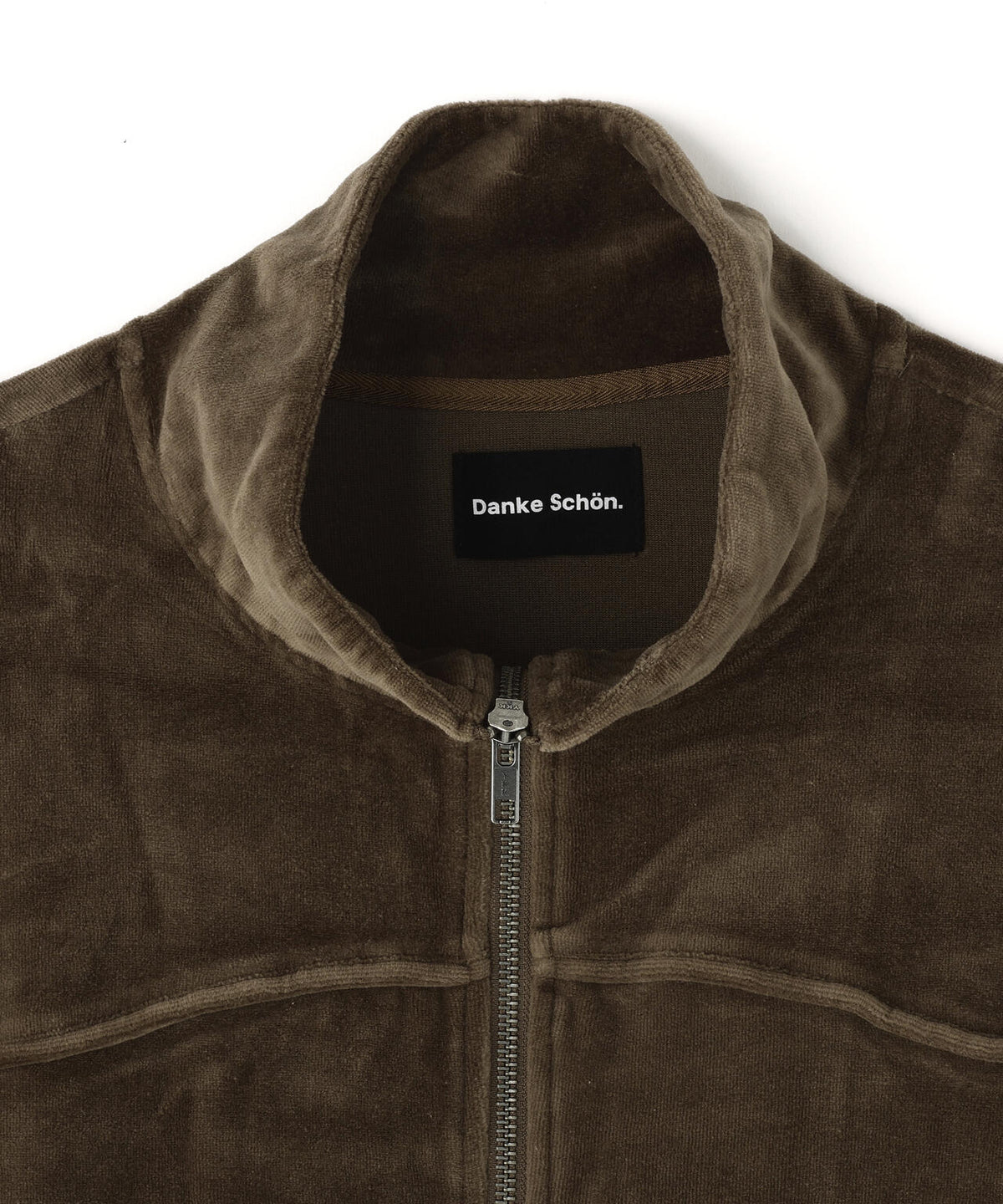 【WEB&DEPOT限定】DankeSchon/ダンケシェーン/VELOR TRACK JACKET