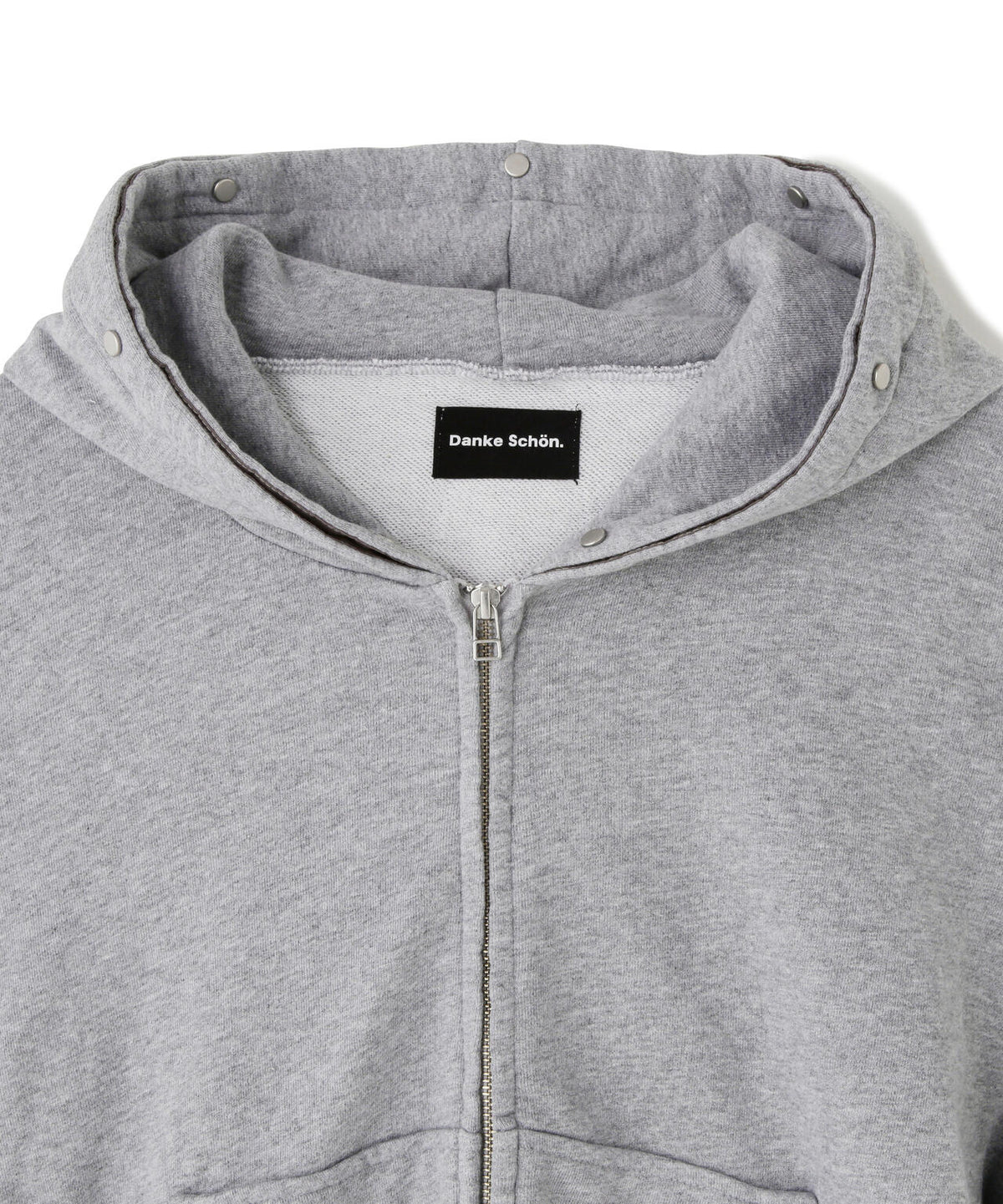 DankeSchon/ダンケシェーン/WOMEN FUR SWEAT HOODIE