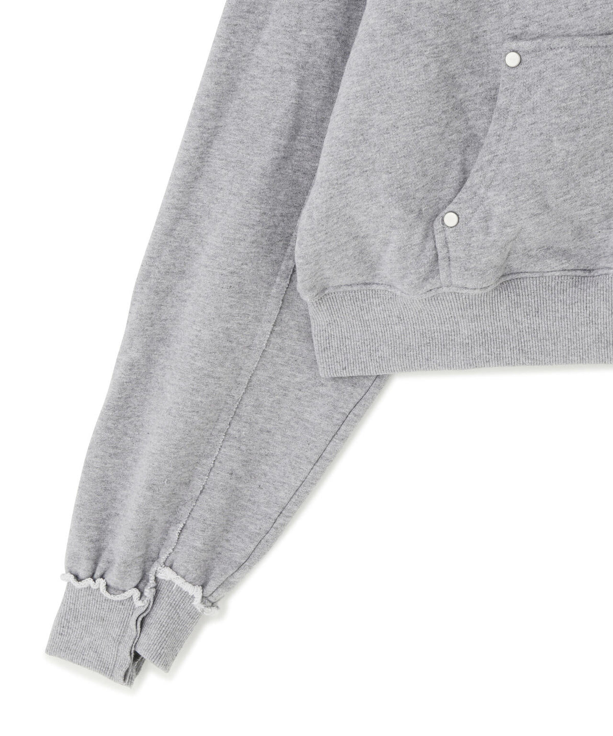 DankeSchon/ダンケシェーン/WOMEN FUR SWEAT HOODIE