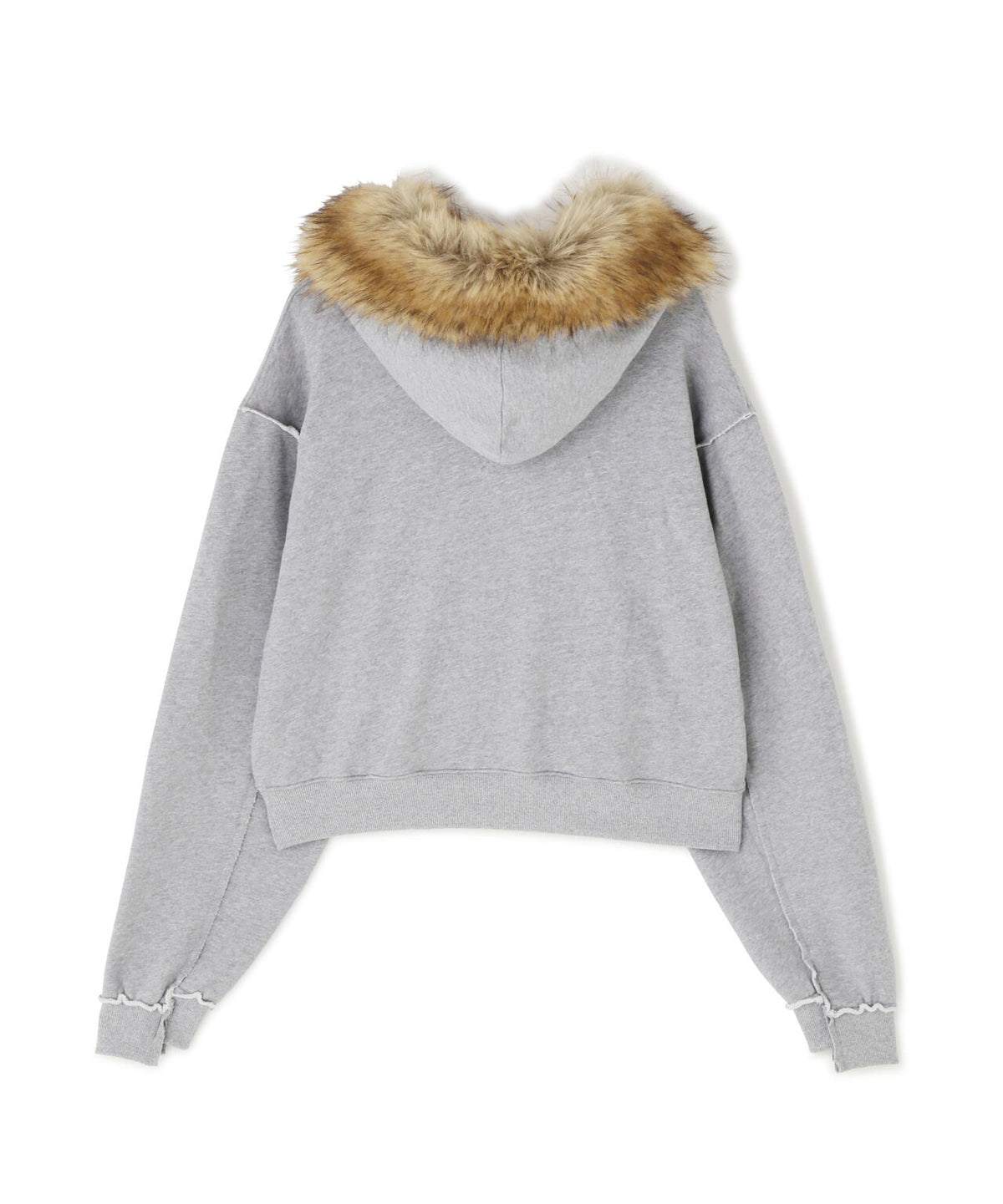 DankeSchon/ダンケシェーン/WOMEN FUR SWEAT HOODIE