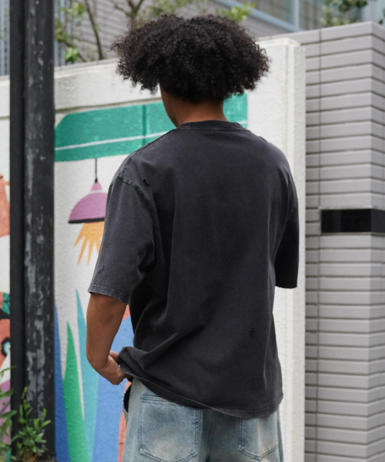 Thrasher/スラッシャー/【LHP別注】LINESTONE TEE/ラインストーンT