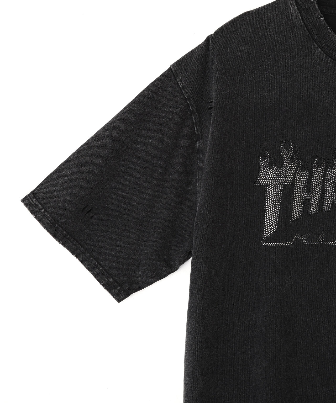 Thrasher/スラッシャー/【LHP別注】LINESTONE TEE/ラインストーンTシャツ