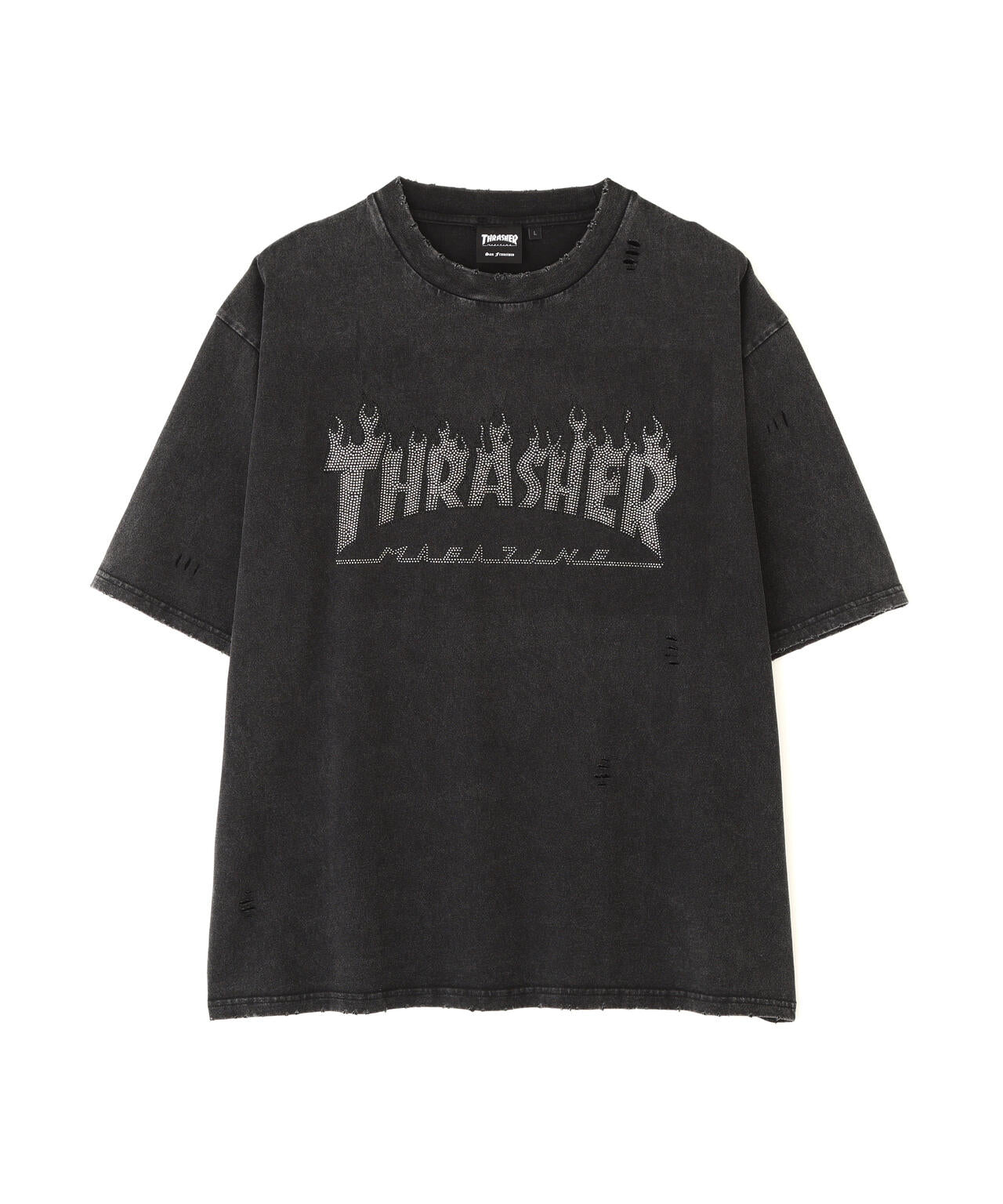 Thrasher/スラッシャー/【LHP別注】LINESTONE TEE/ラインストーンT