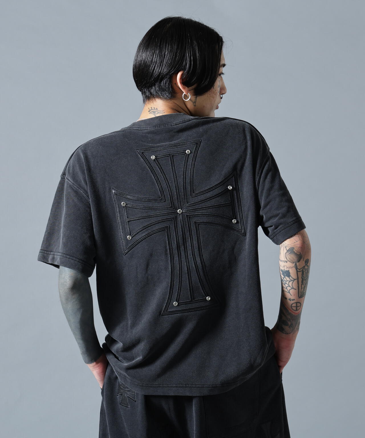 UNKNOWN LONDON/アンノウンロンドン/【LHP EXCLUSIVE】LEATHER CROSS