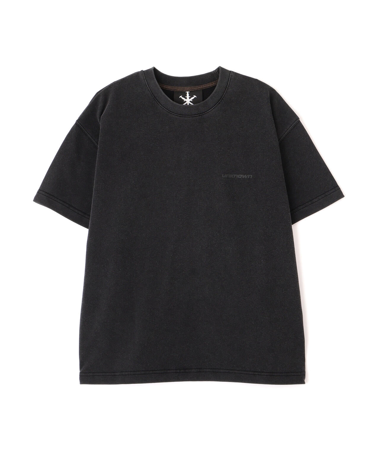 UNKNOWN LONDON/アンノウンロンドン/【LHP EXCLUSIVE】LEATHER CROSS TEE
