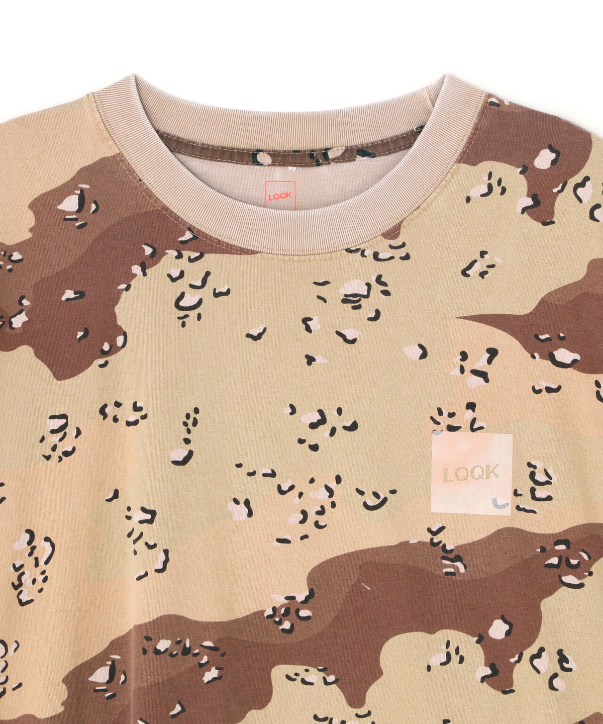LQQK STUDIO/ルックスタジオ/CAMO BOX LOGO TEE