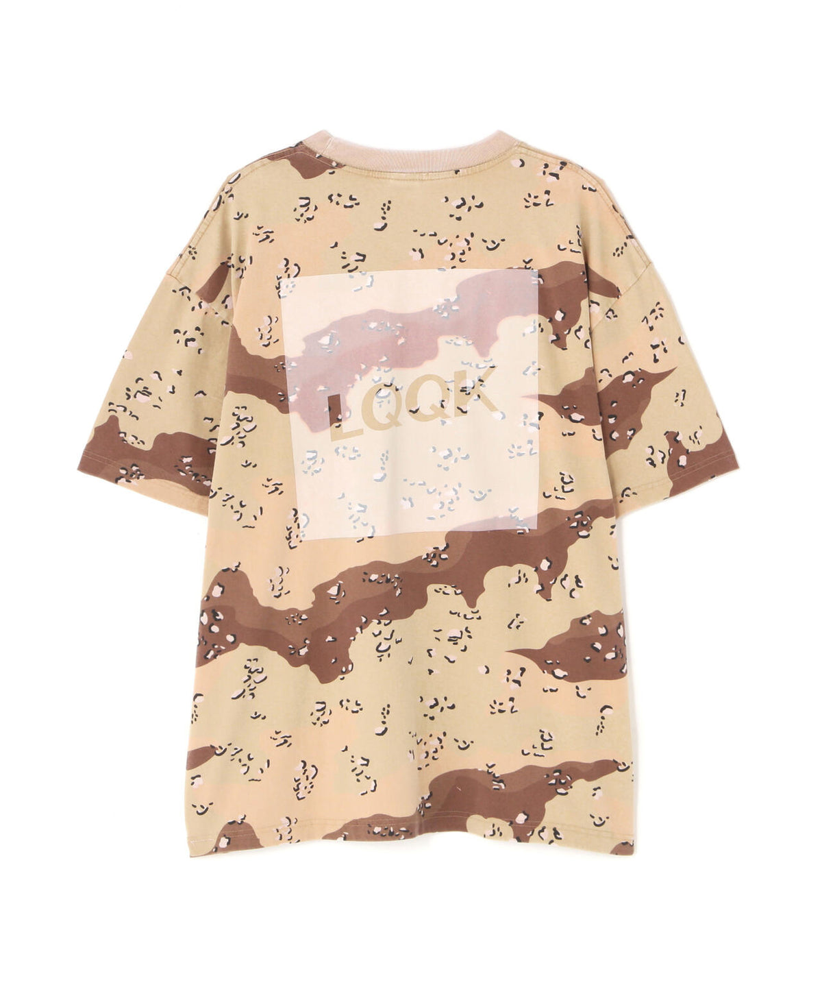 LQQK STUDIO/ルックスタジオ/CAMO BOX LOGO TEE