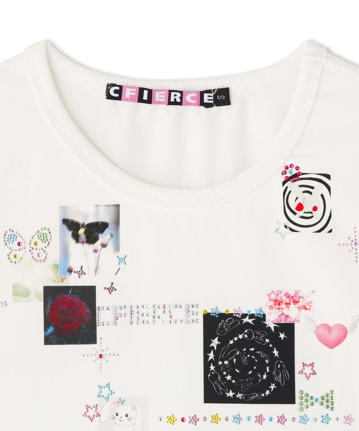 CFIERCE/フィアス/STICKER T-SHIRT