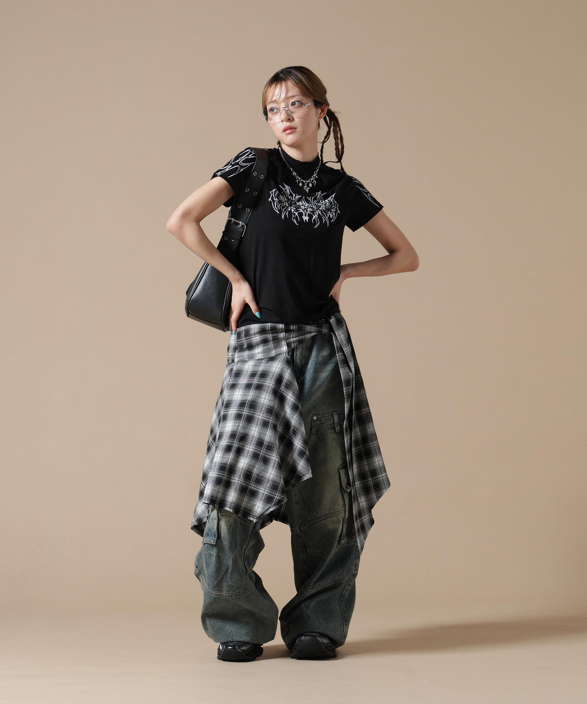 MAVYTH/メヴィス/TRIBAL HIGH NECK TEE