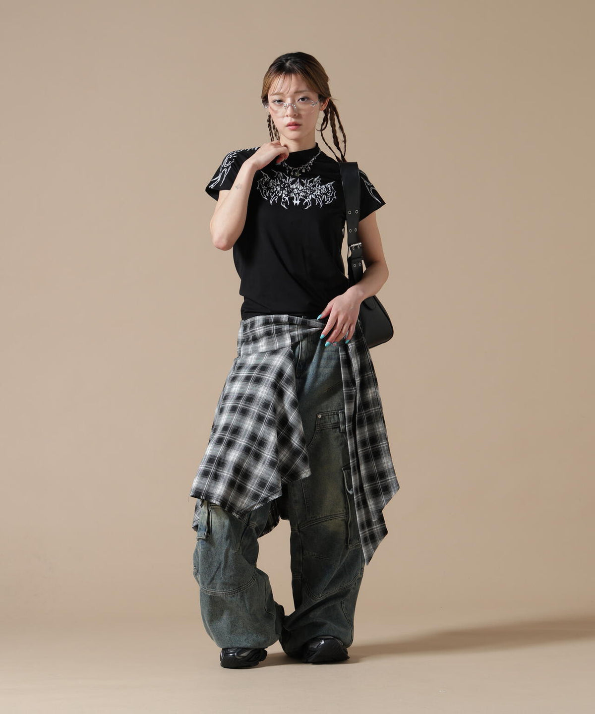 MAVYTH/メヴィス/TRIBAL HIGH NECK TEE