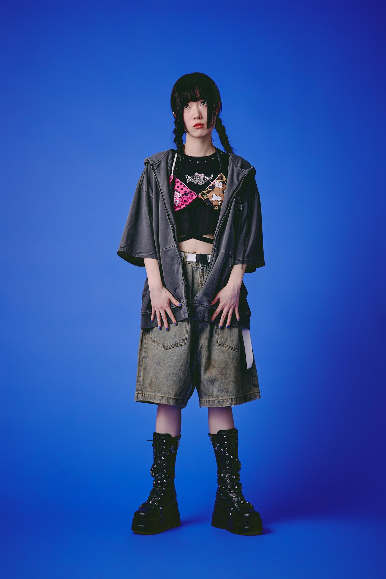 GALFY/ガルフィー/【LHP EXCLUSIVE】地雷ギャル リブ半袖TEE | L.H.P