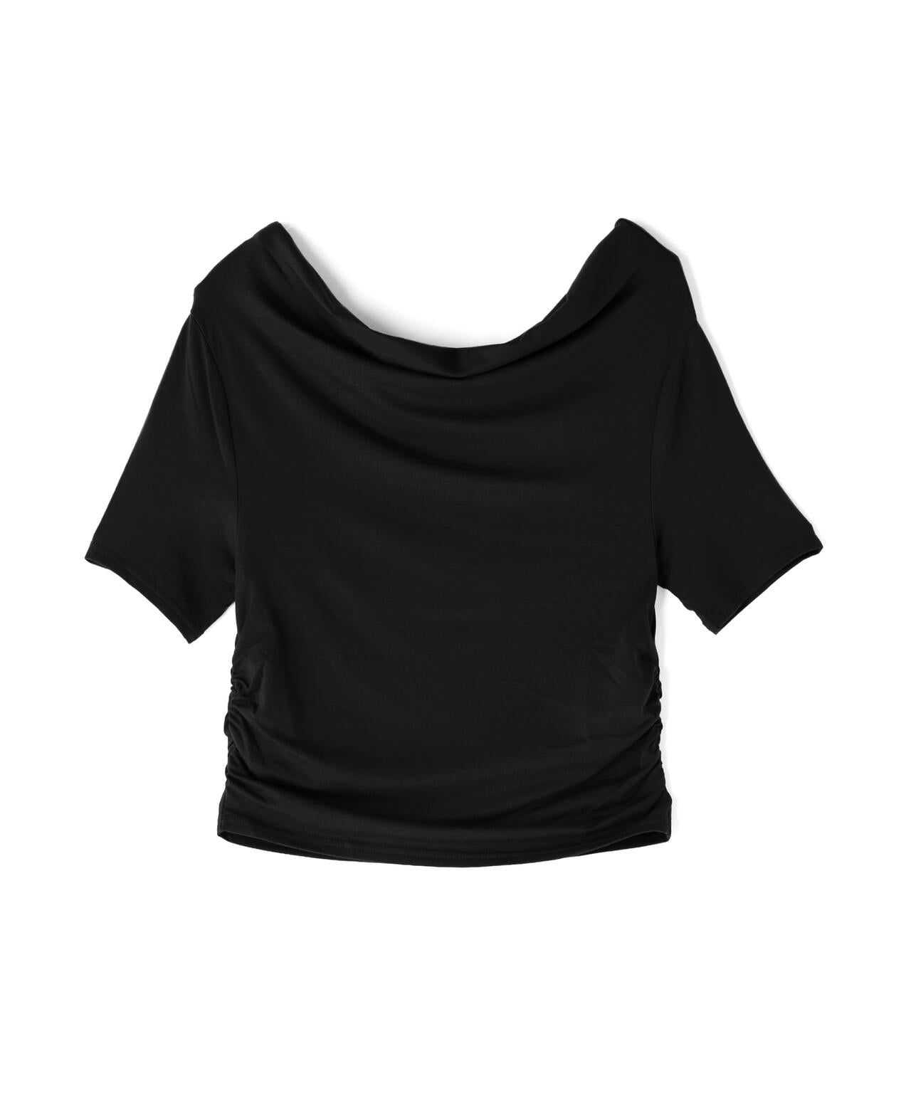 CLANE/クラネ/DRAPED OFF SHOULDER H/S TOPS | L.H.P（エルエイチピー