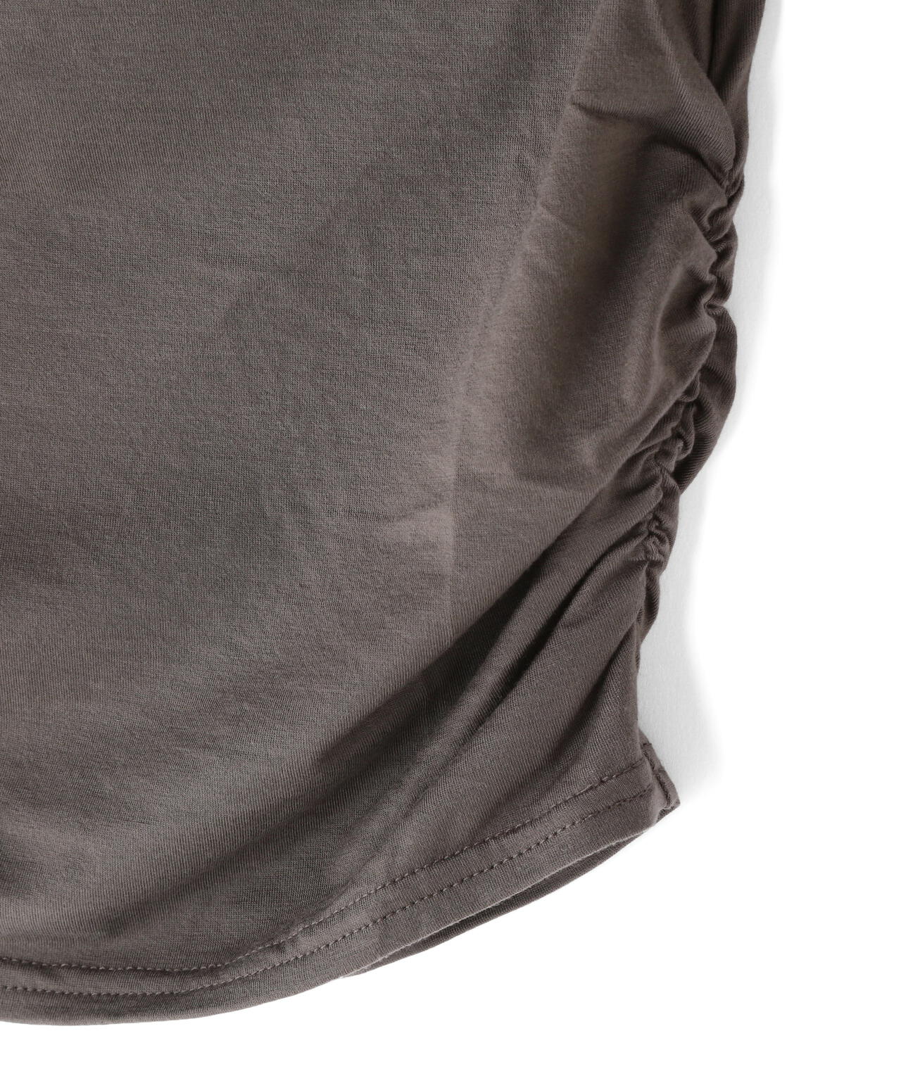 CLANE/クラネ/DRAPED OFF SHOULDER H/S TOPS