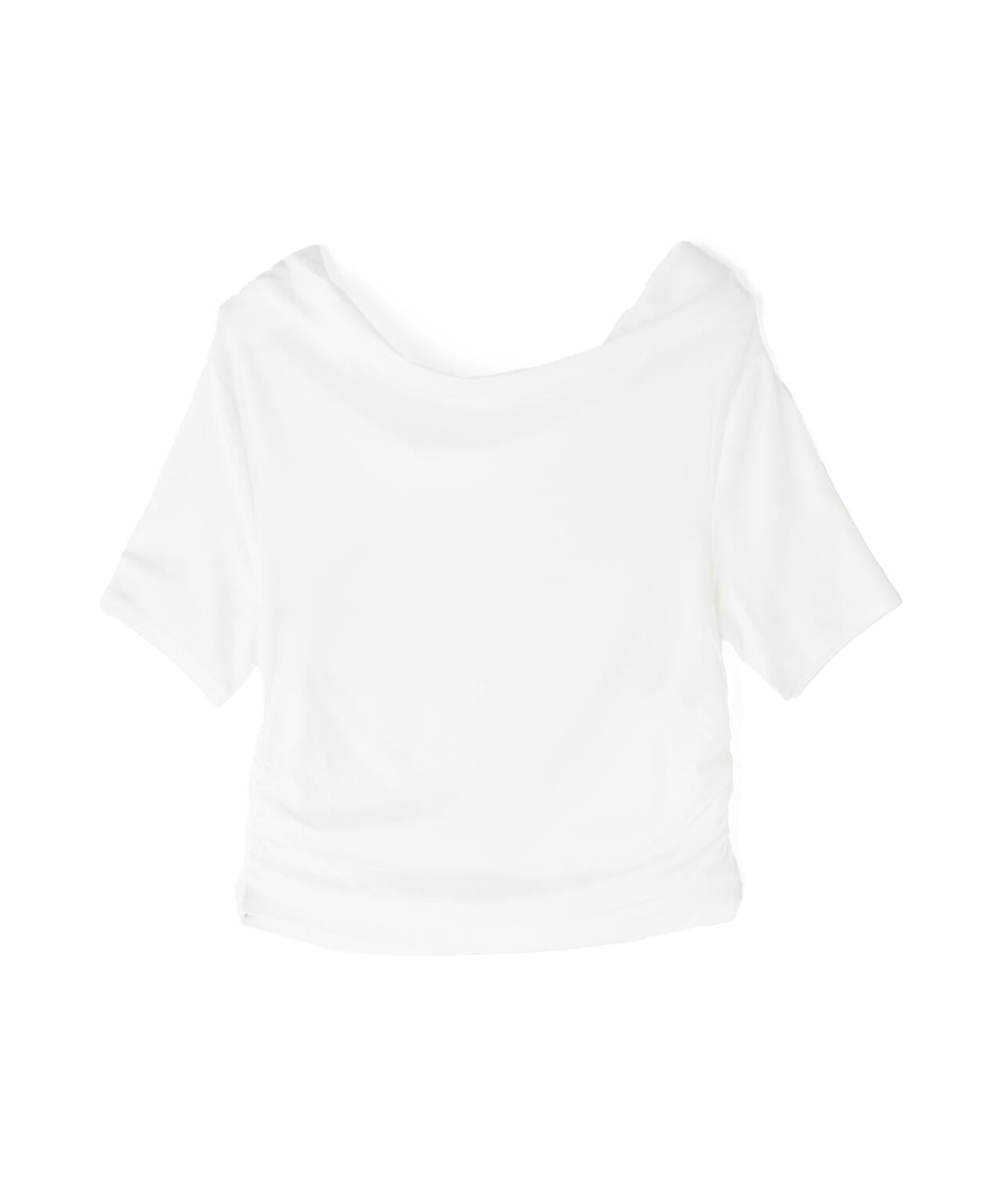 CLANE/クラネ/DRAPED OFF SHOULDER H/S TOPS | L.H.P（エルエイチピー