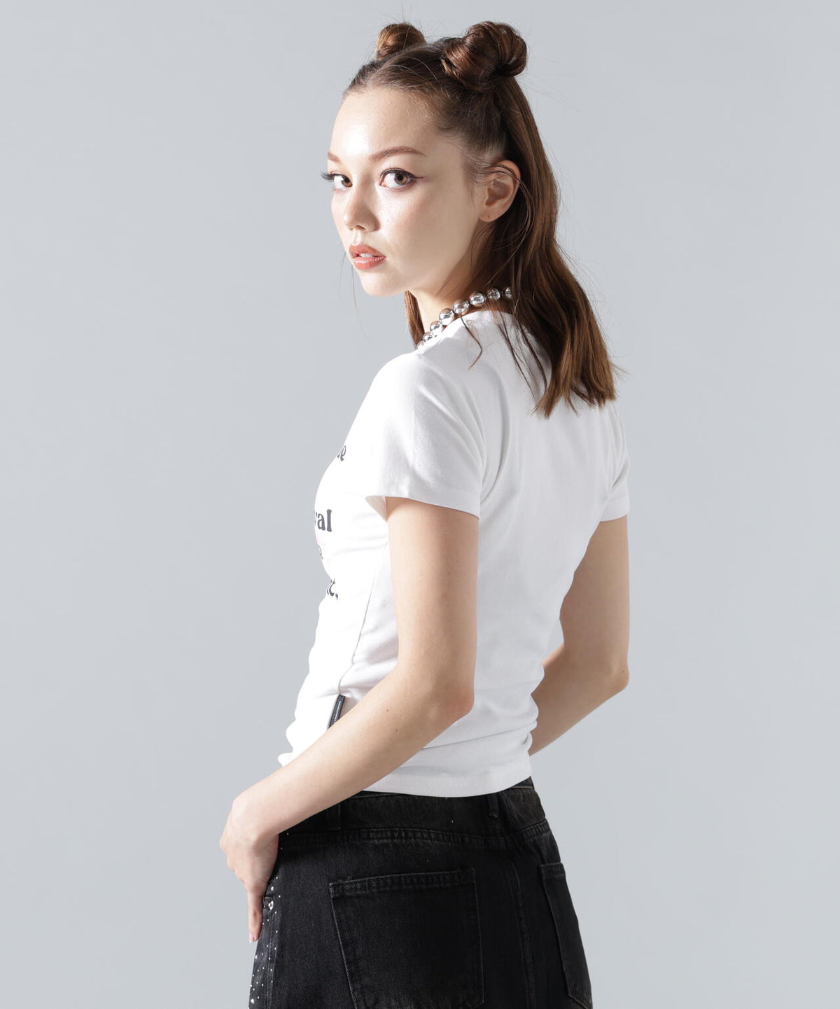 MAVYTH/メヴィス/LETTERRING RIBBON TEE