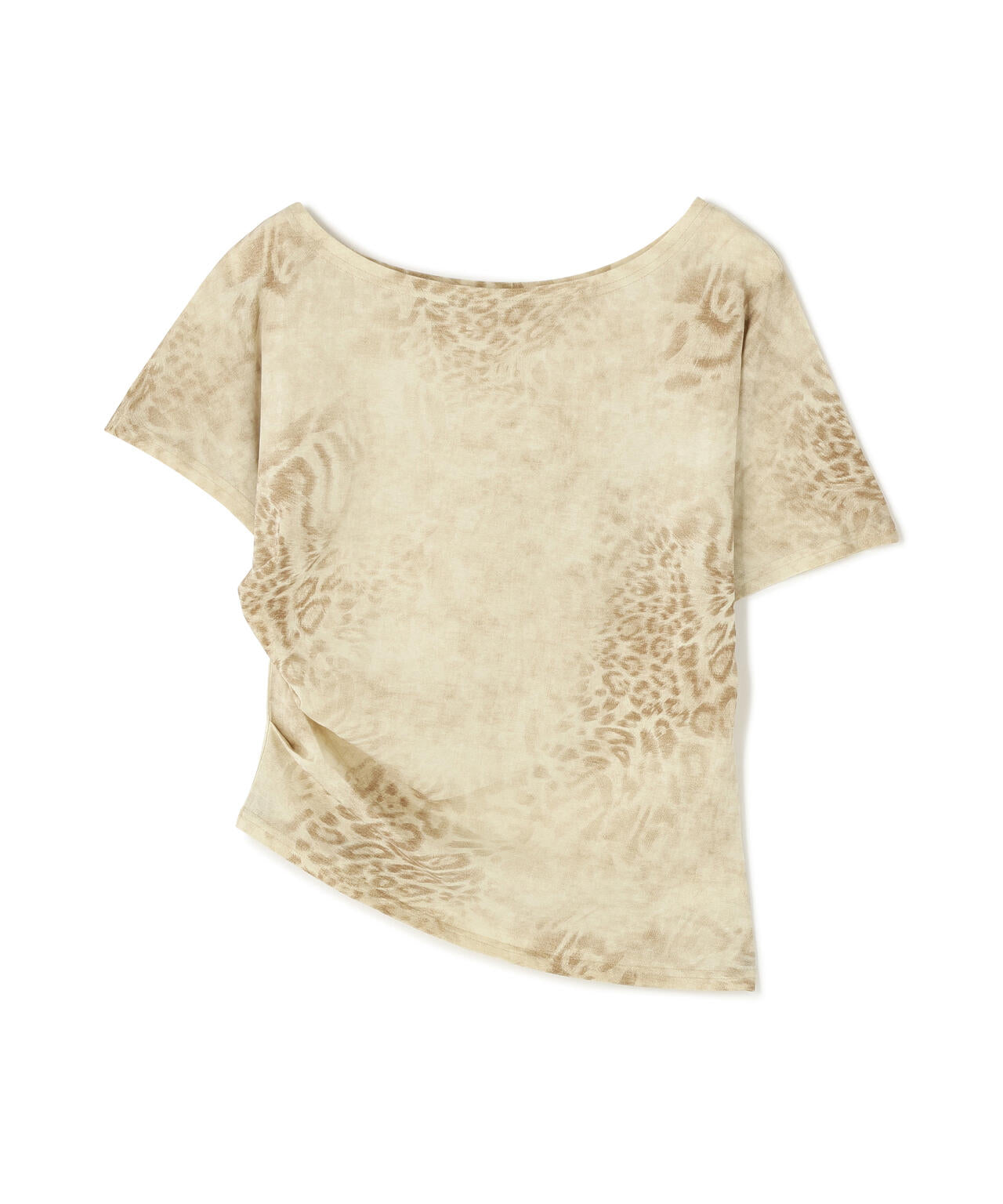 ＭMAVYTH/メヴィス/LEOPARD OFF-SHOULDER TOPS