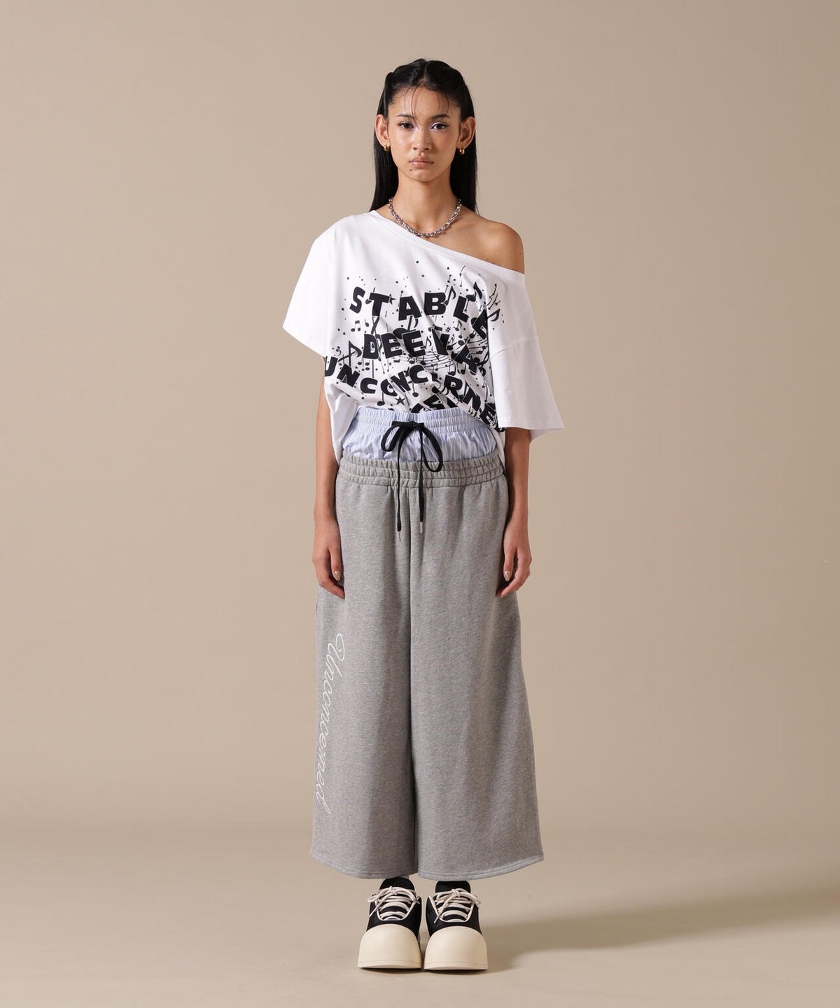 DeEVA/ディーヴァ/off-Shoulder Tee