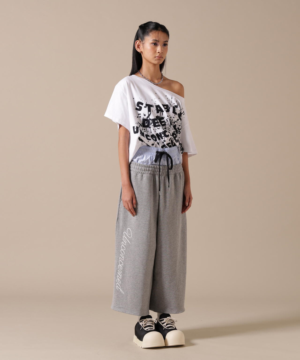 DeEVA/ディーヴァ/off-Shoulder Tee