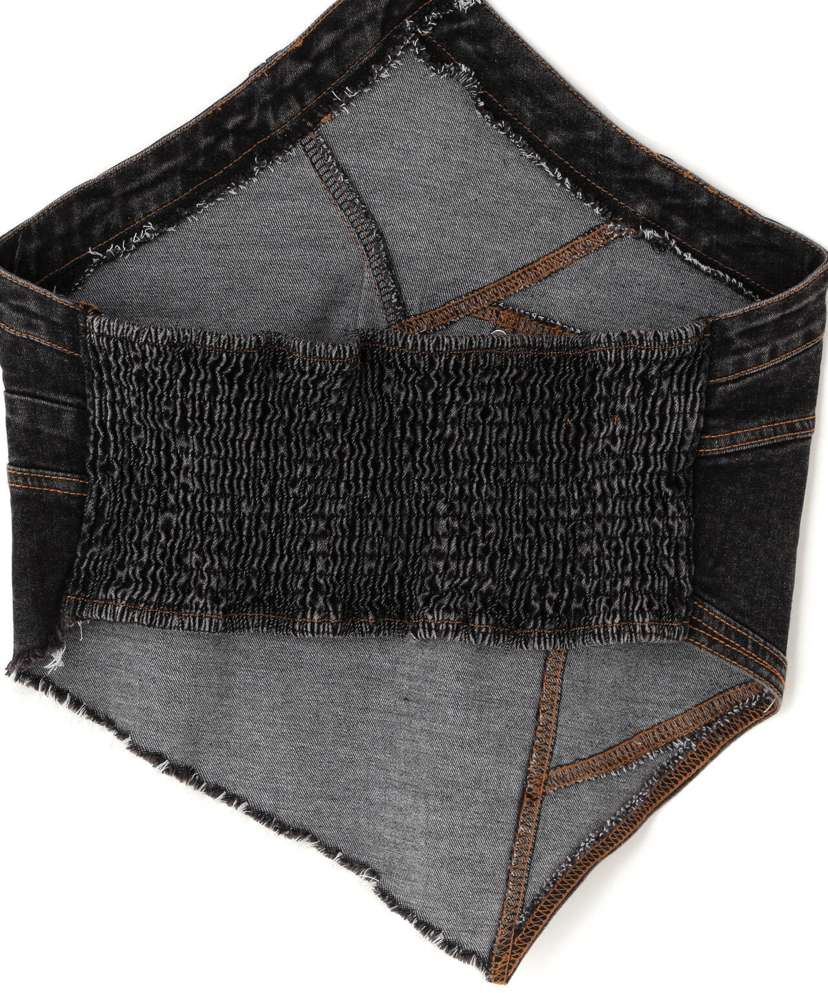 MAVYTH/メヴィス/HALTER NECK DENIM TOPS