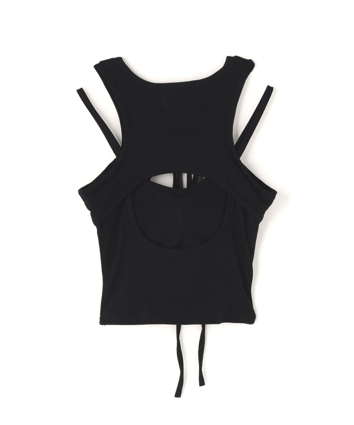 DeEVA/ディーヴァ/CUTOUT LACE-UP TANK