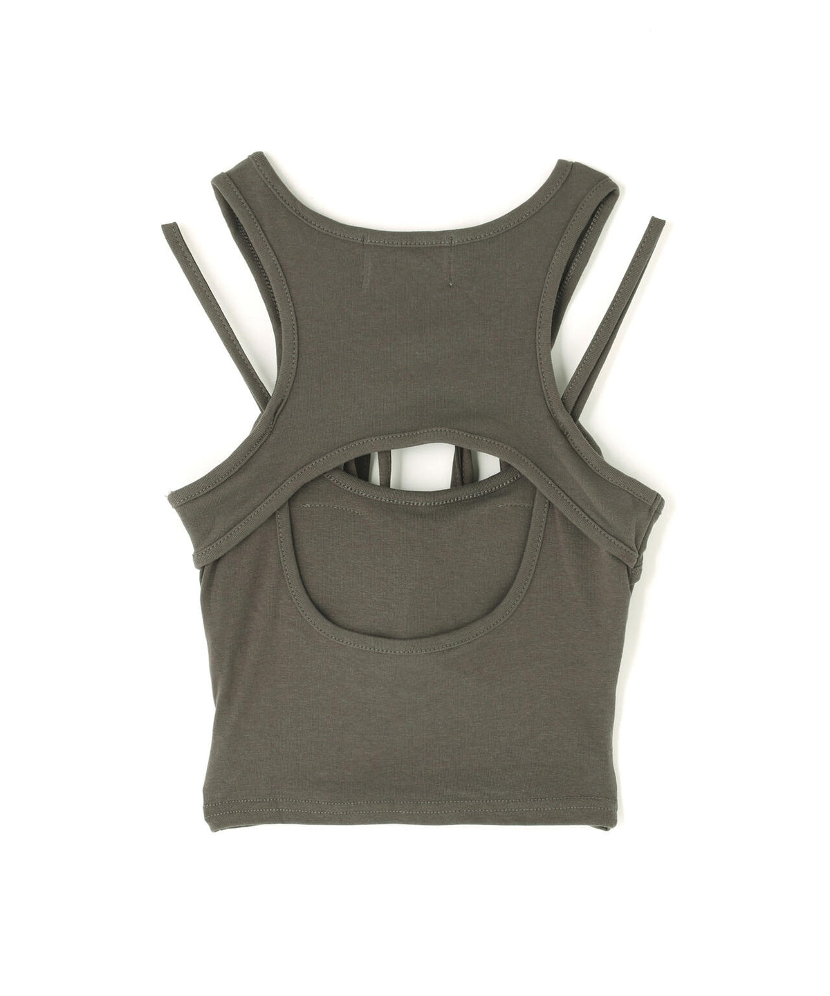 DeEVA/ディーヴァ/CUTOUT LACE-UP TANK